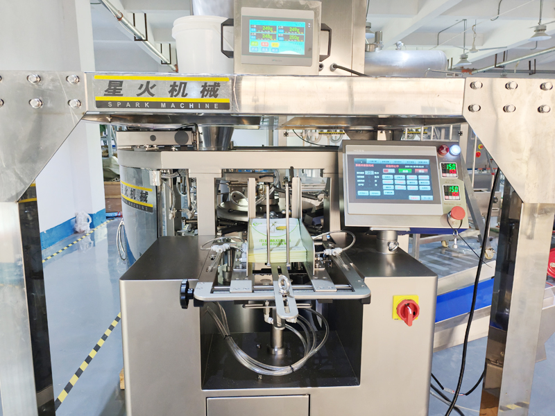 全自動顆粒包裝機-給袋式椰蓉粉粒包裝機