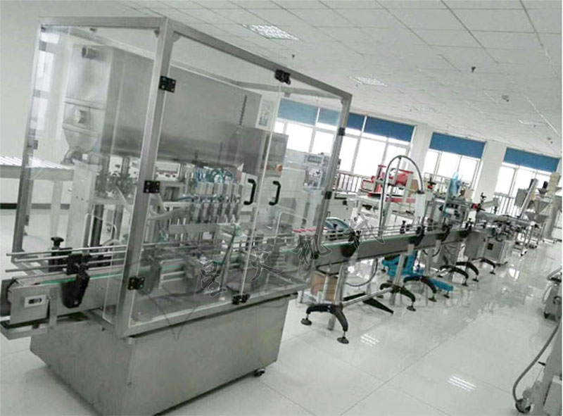 六頭醬類灌裝機-醬料自動灌裝生產線