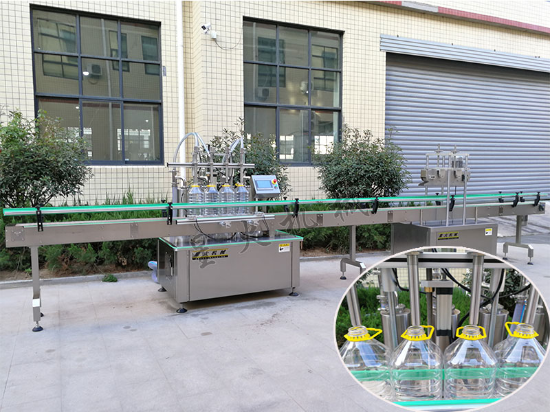 黃酒灌裝機生產線