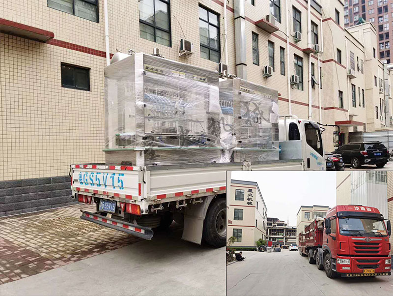 黃酒灌裝機發貨