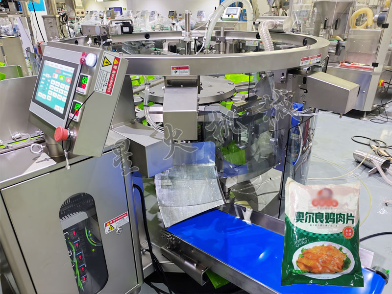 南京全自動腌制雞肉片封口機(jī)包裝設(shè)備