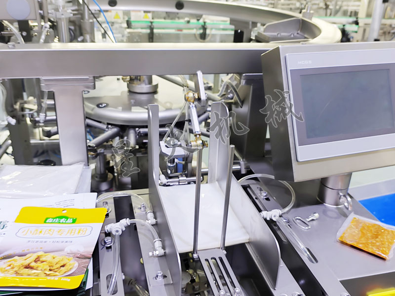 南京全自動腌制雞肉片封口機(jī)包裝設(shè)備細(xì)節(jié)實(shí)拍