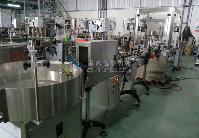 奶粉罐裝生產線/全自動奶粉罐裝生產線