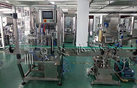 全自動調味醬灌裝生產線(調味醬灌裝機+自動真空旋蓋機)