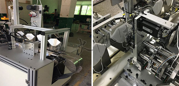 星火kn95口罩機械設備相關細節展示