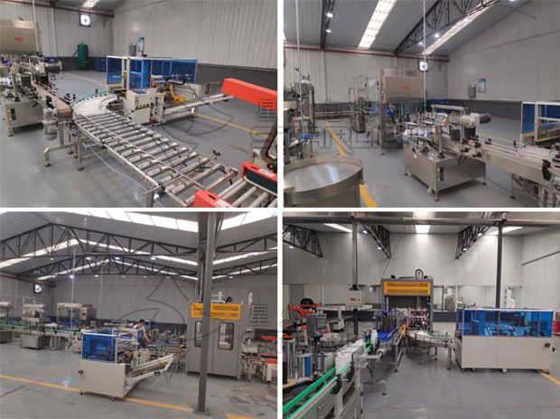 星火小型食用油生產流水線設備細節展示