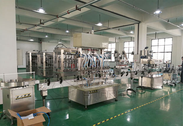 星火玉米油加工灌裝流水線設備展示