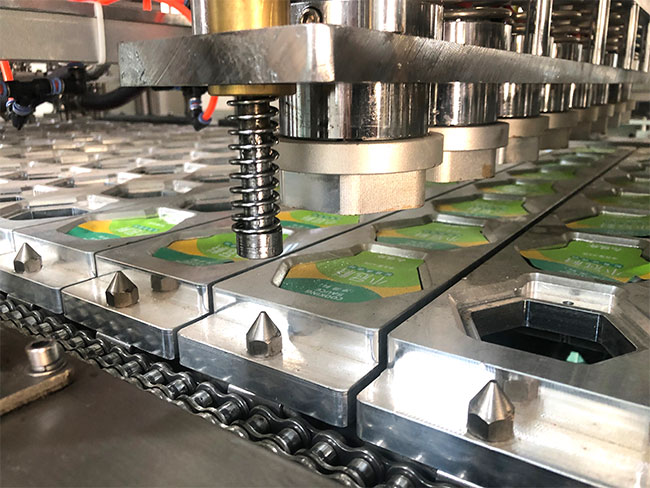 星火食品封口機設備展示