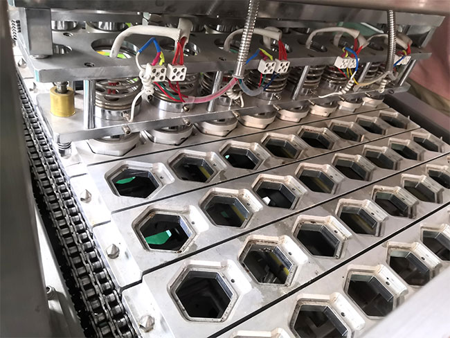 食品封口機設備細節展示