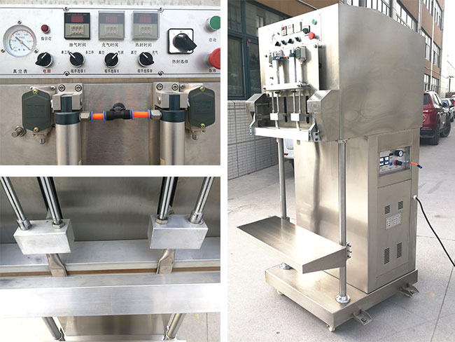 星火食品抽真空封口機設備展示