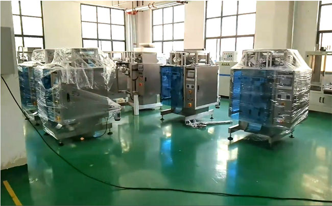 食品包裝機械設備展示